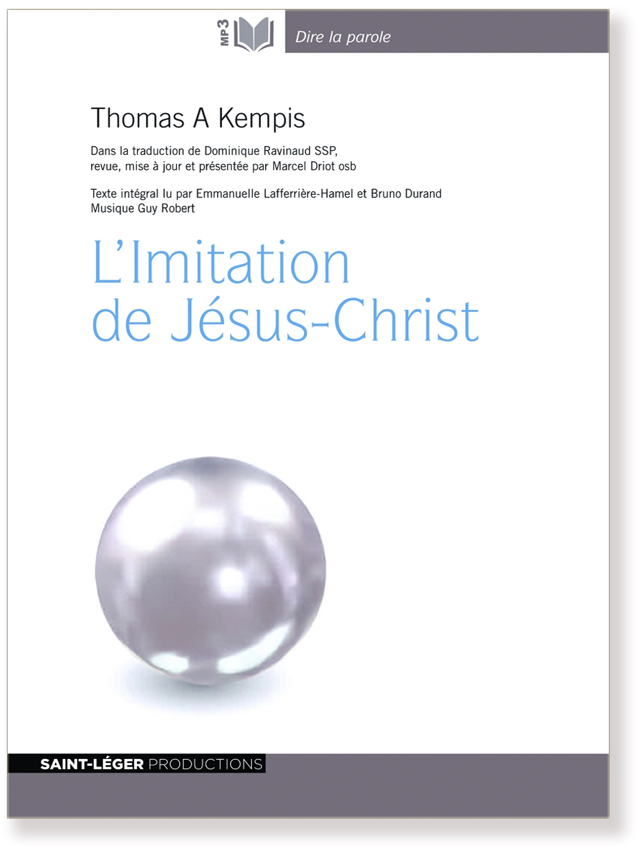 Thomas A Kempis, l'Imitation de Jesus-Christ, livre audio