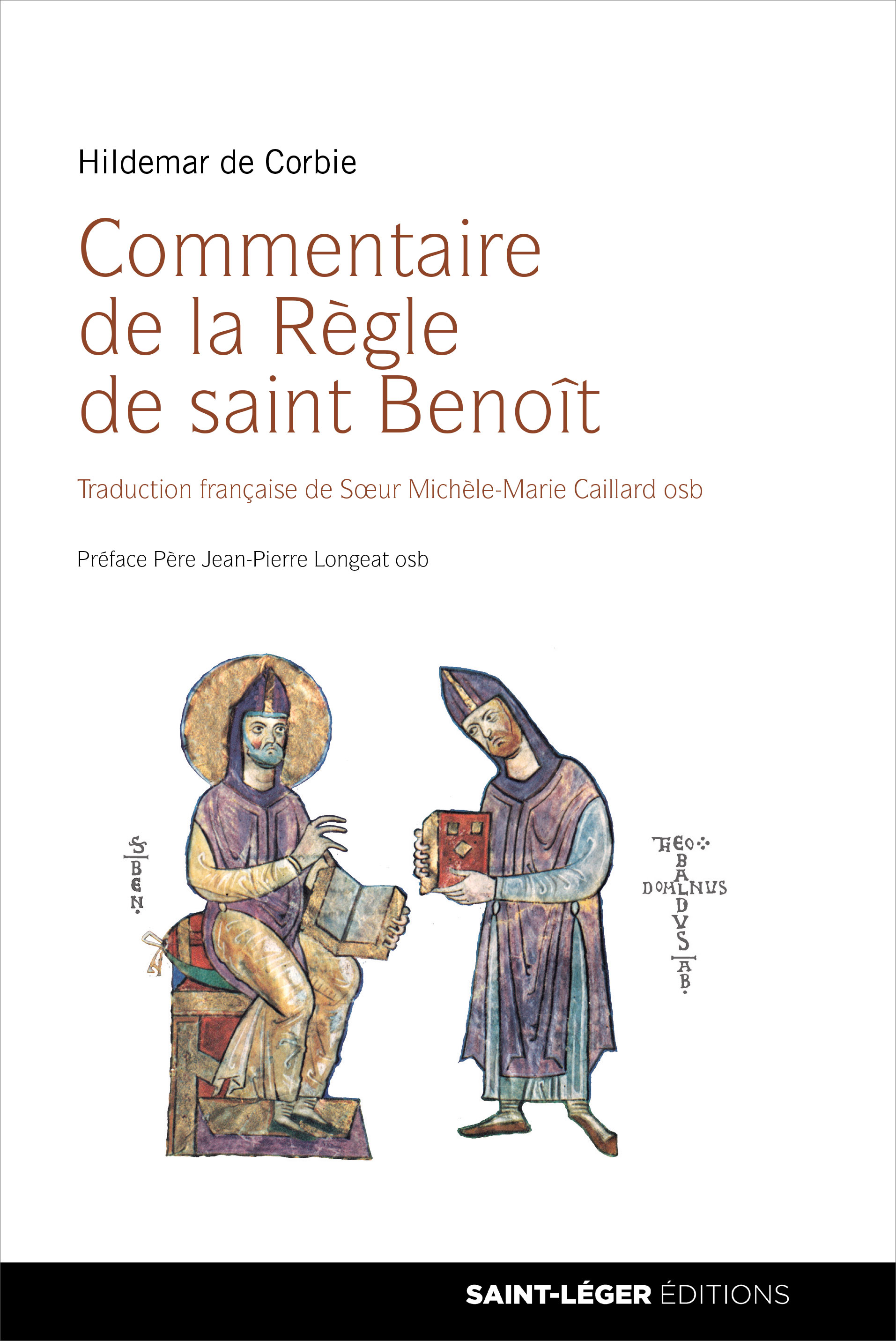 Hildemar de Corbie, commentaire de la rgle de saint Benot,